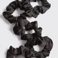 Black Satin Sleep Scrunchies