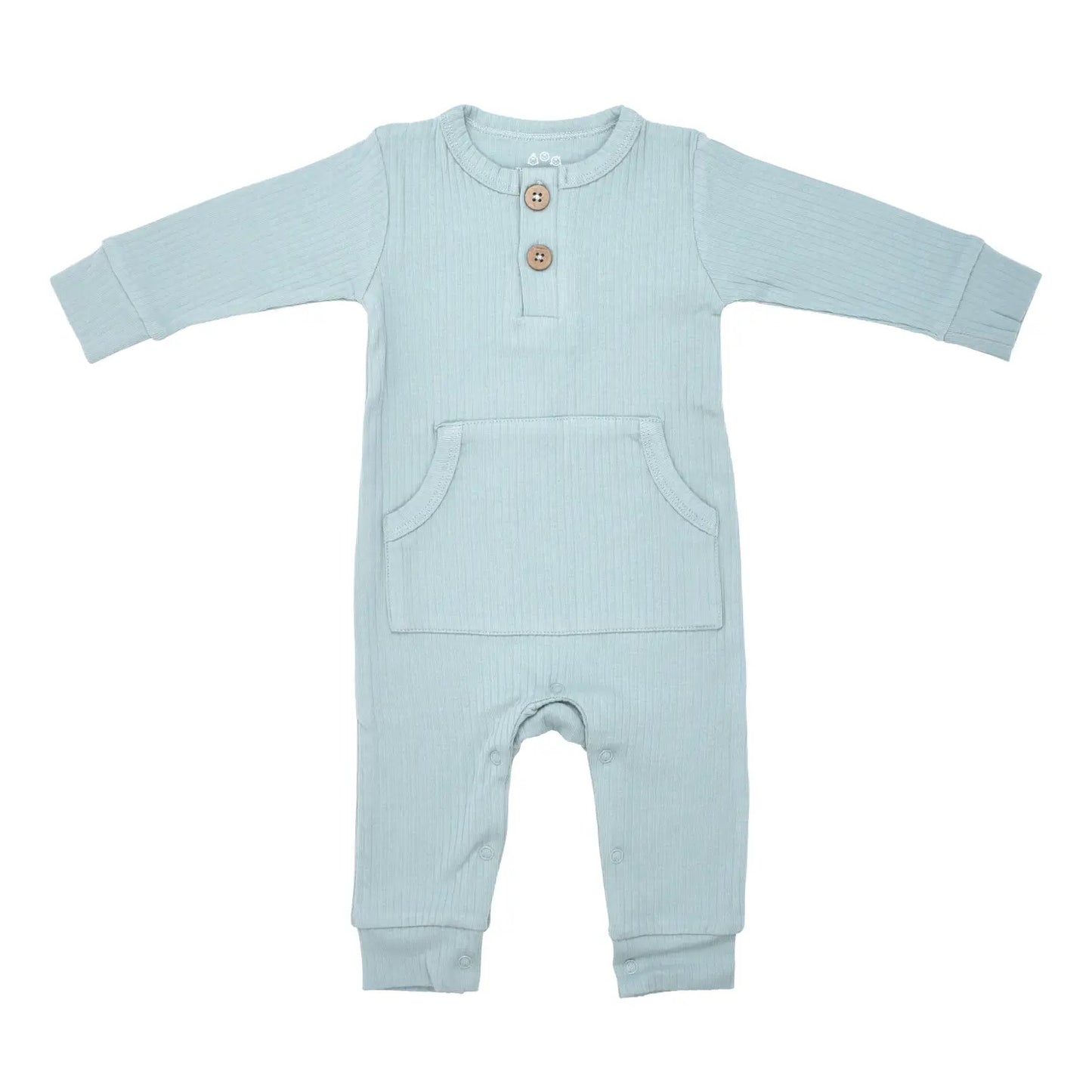 Robins Egg Ribbed Playsuit