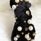 Black Pearl Jeweled Headband