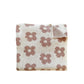 Knitted Baby Blanket - Mocha Daisy