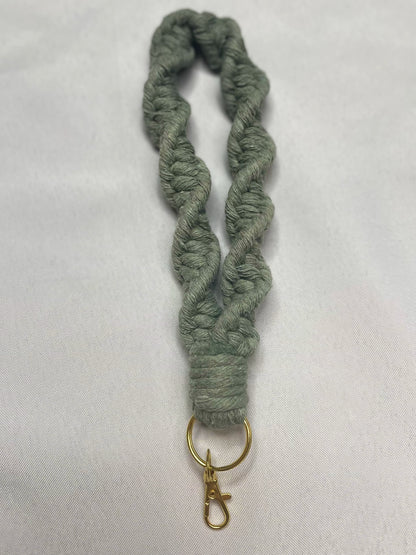 Spiral Wristlet Keychain