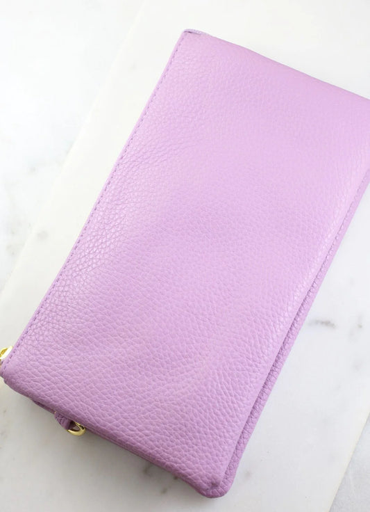 Darcy Wristlet/Crossbody - Lavender