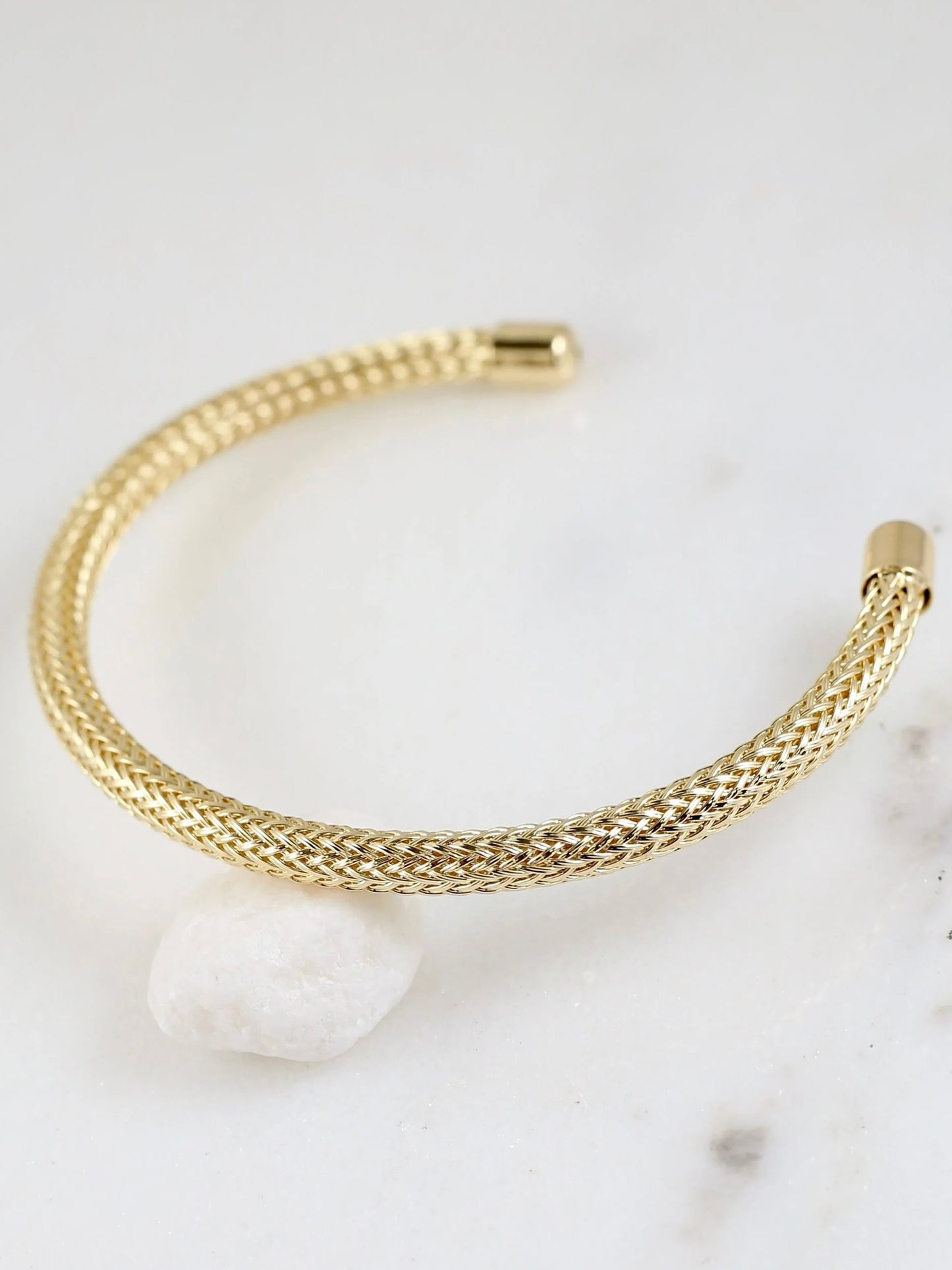 Gold Everyday Cuff Bracelet